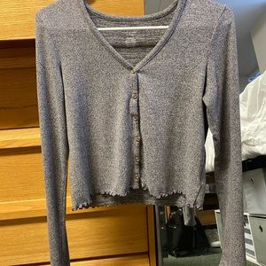 Long sleeve soft and sexy shirt